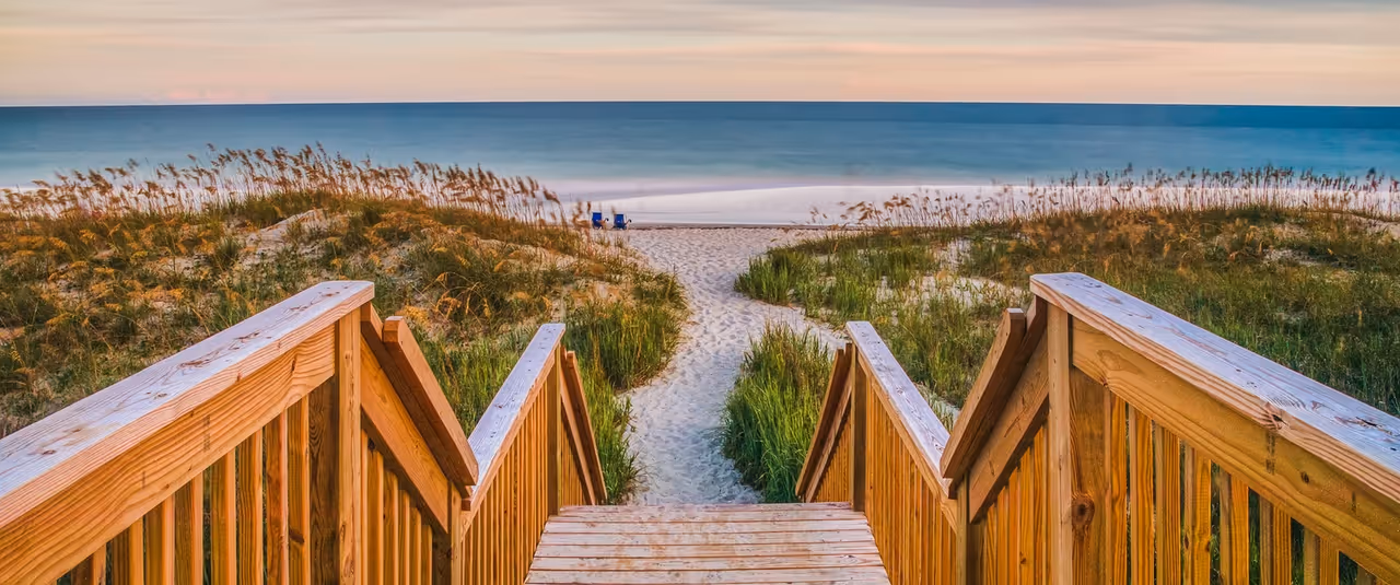 Beach parking near Ocean Isle Beach Pier