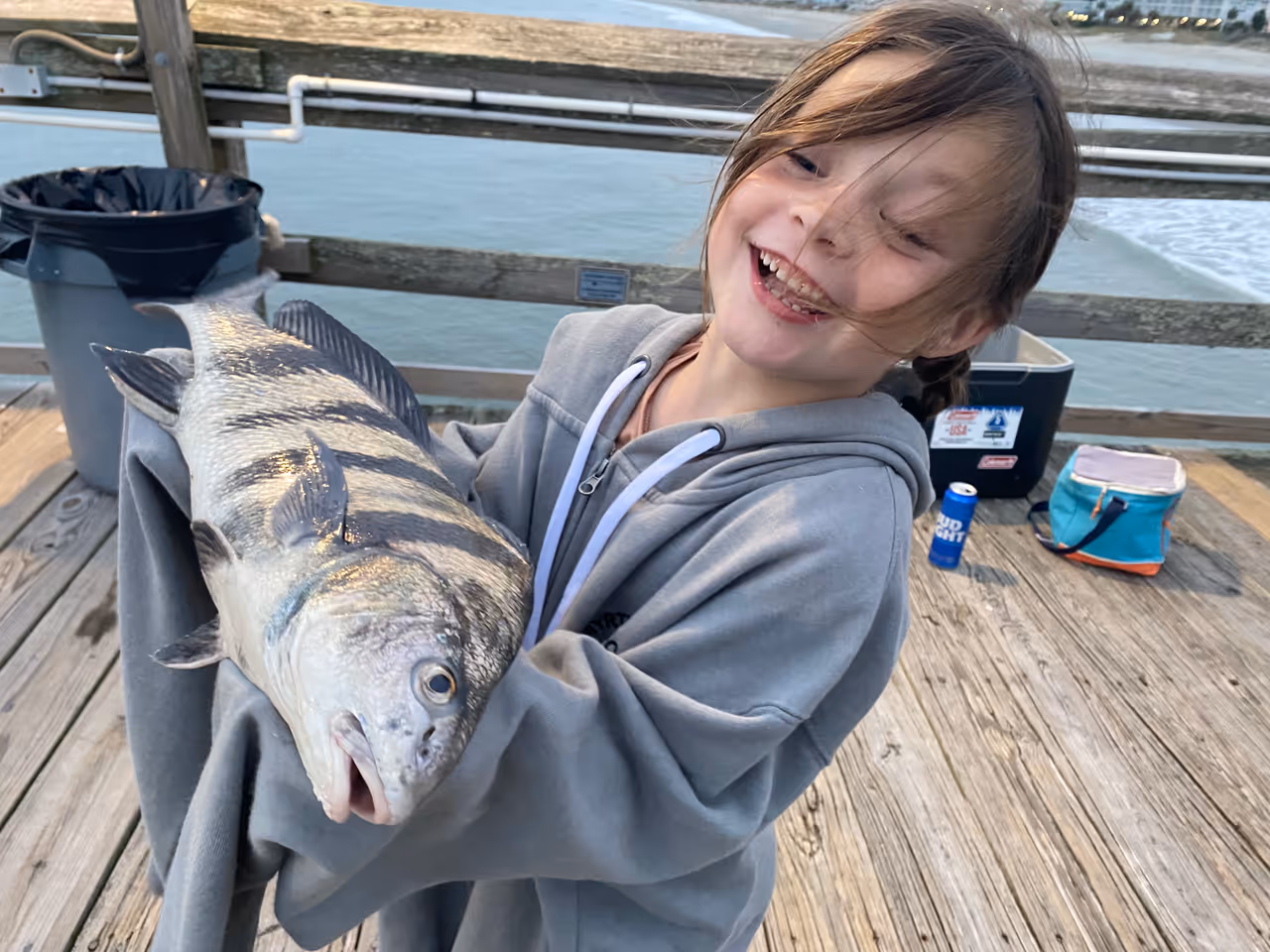 Fresh catch at Ocean Isle Beach Pier